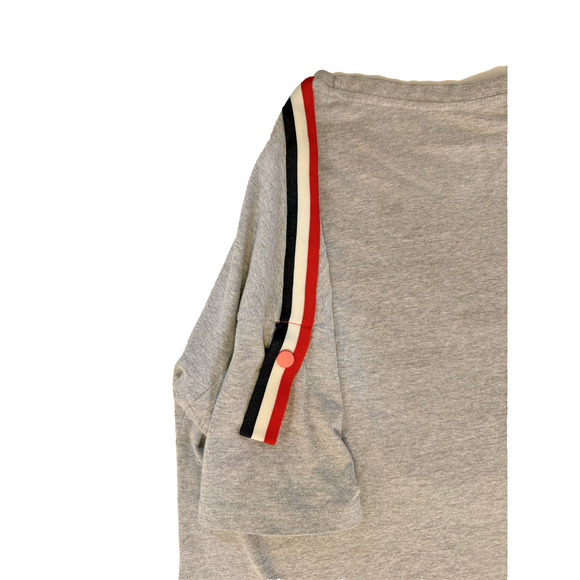 Teamspirit Shirt Mens Medium Striped Sleeve Graphic Good Go Short Sleeve Tee - Picture 7 of 7